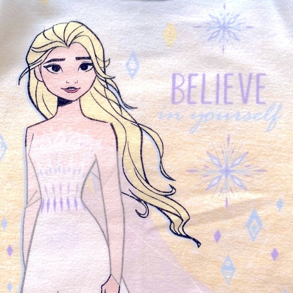 Disney Frozen II toddler pajamas. Set of two. Size is 3T. Soft and lightweight. - Picture 5 of 6